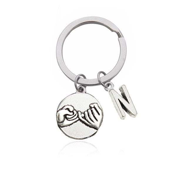You are my one letter keychain