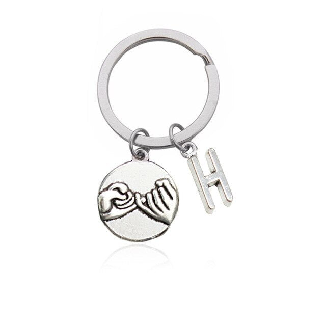 You are my one letter keychain