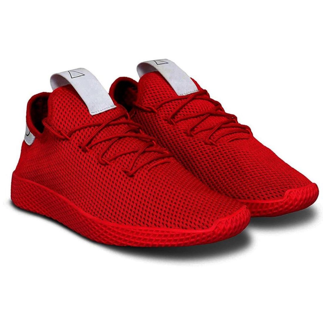 Generic Men Red Color Mesh Material Casual Sports