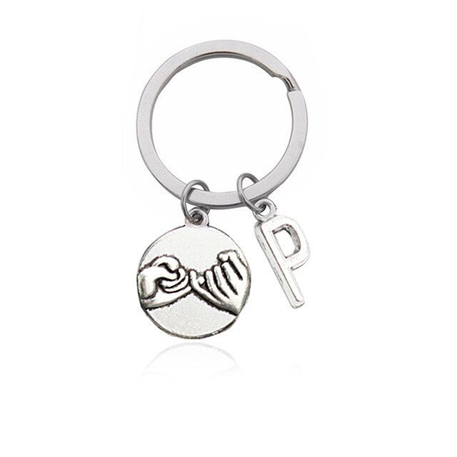 You are my one letter keychain