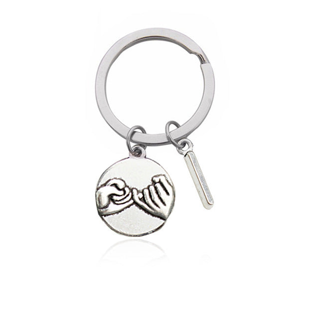 You are my one letter keychain