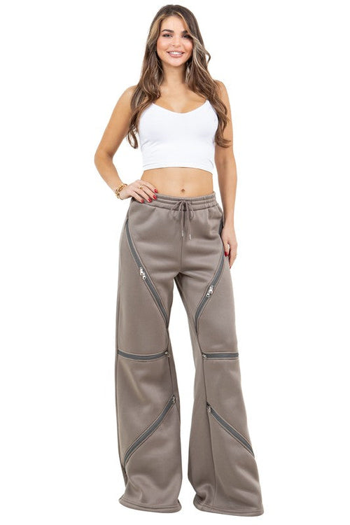 WOMEN FASHION CLASSIC STRAIGHT LEG PANTS