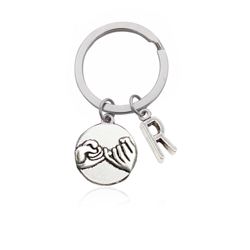 You are my one letter keychain
