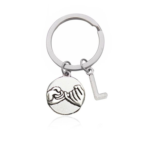 You are my one letter keychain