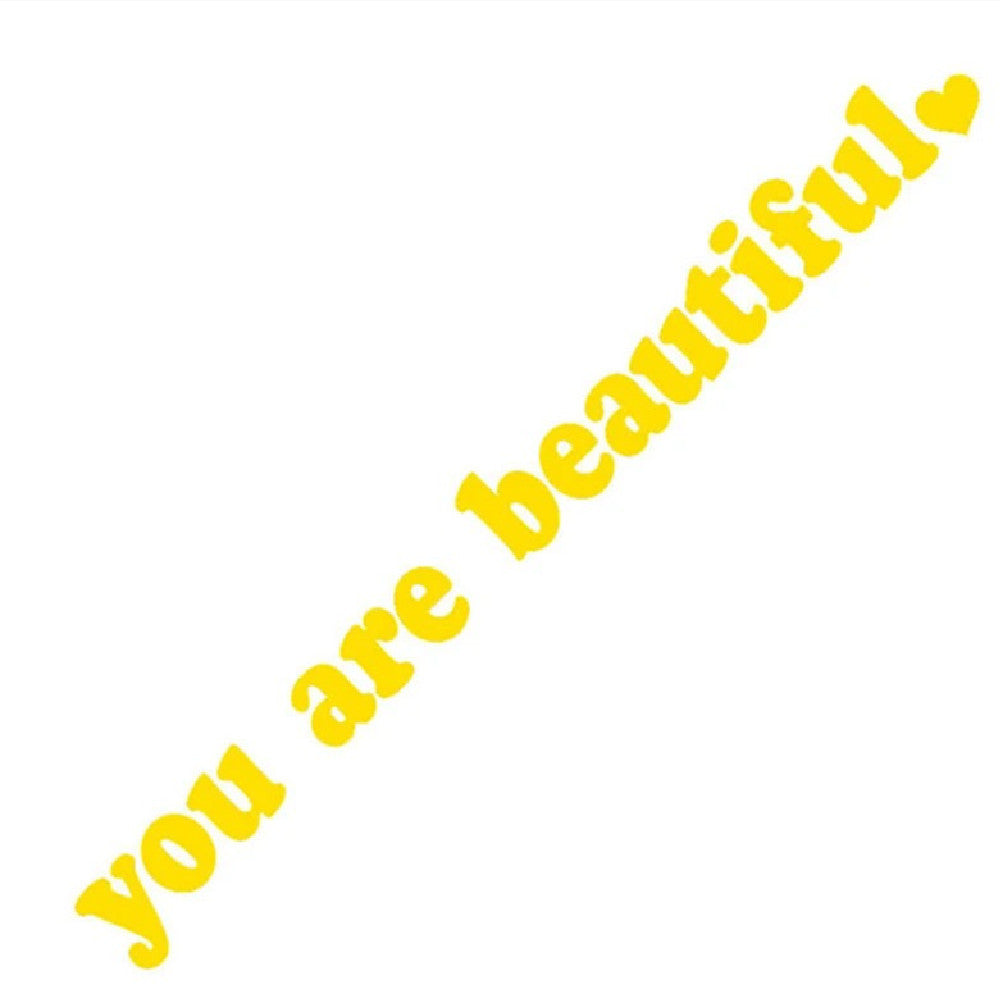 You Are Beautiful  Sport Pvc Vinyl Stickers