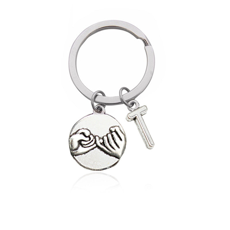 You are my one letter keychain