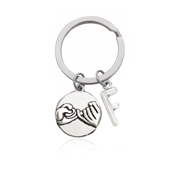You are my one letter keychain