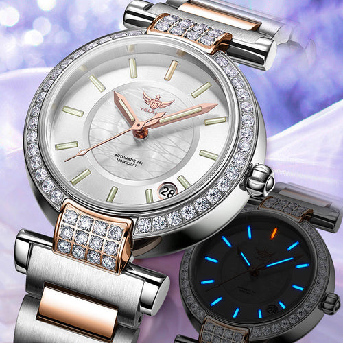 Women's Full-Automatic Waterproof Mechanical Watch – Precision Meets