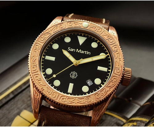 San Martin™ – Bronze Diver Automatic 200M