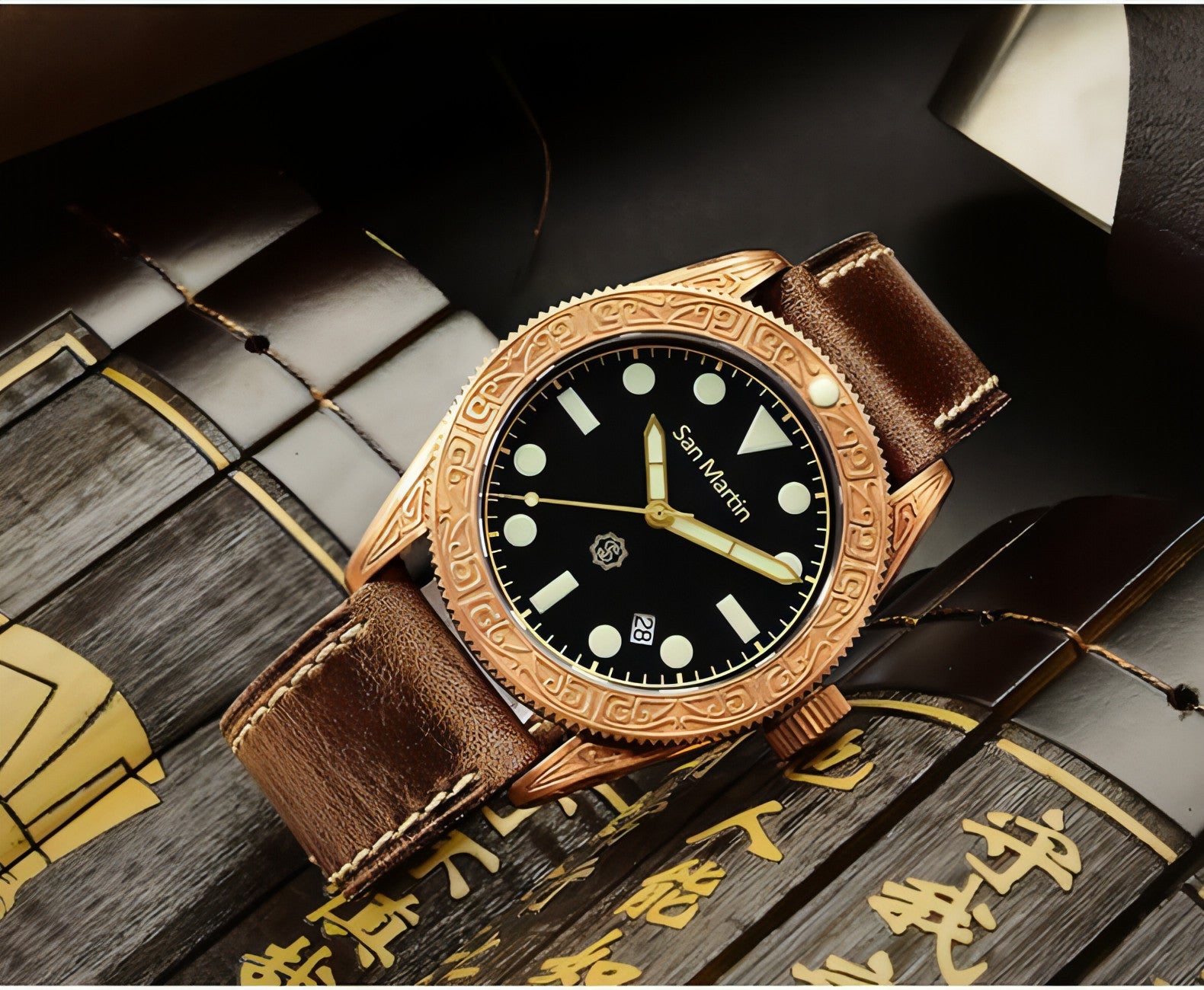 San Martin™ – Bronze Diver Automatic 200M