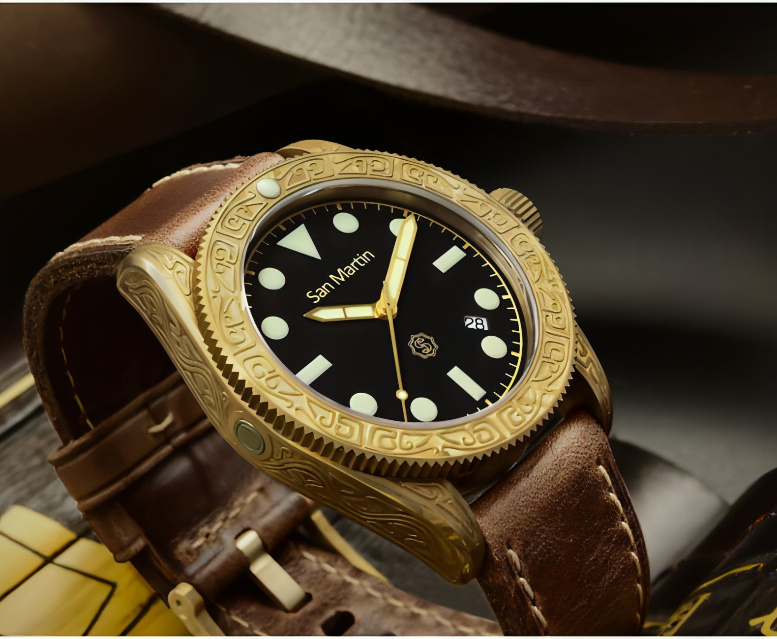 San Martin™ – Bronze Diver Automatic 200M
