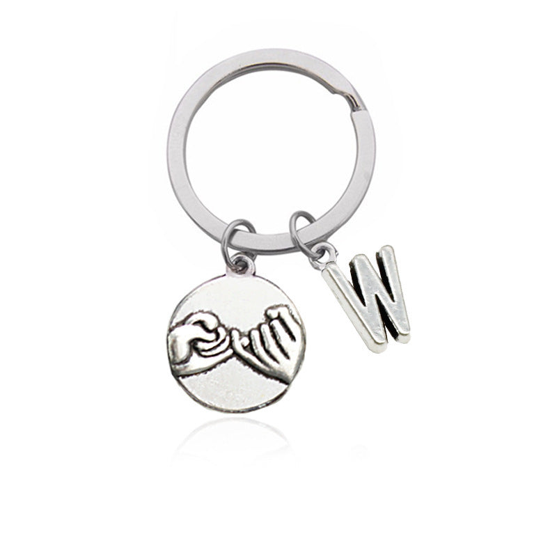 You are my one letter keychain