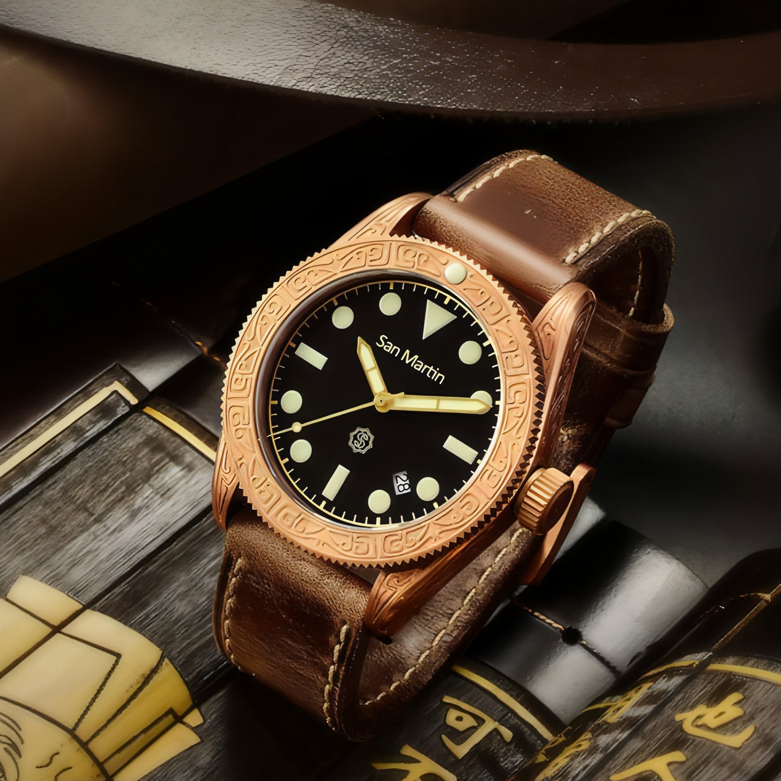 San Martin™ – Bronze Diver Automatic 200M