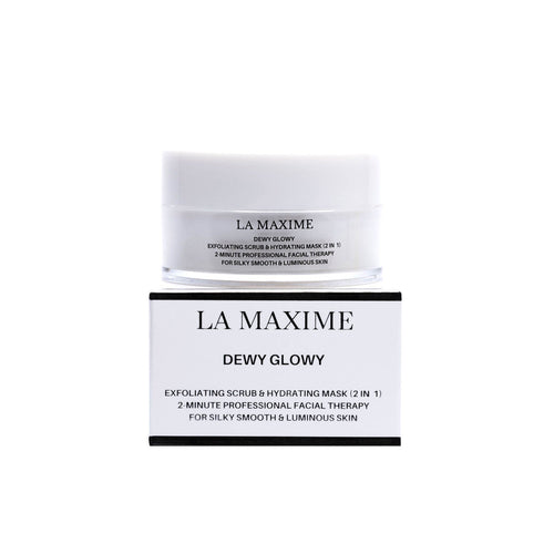DEWY GLOWY EXFOLIATING SCRUB & HYDRATING MASK (2 IN 1)