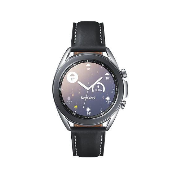 SAMSUNG Galaxy Watch3 Bluetooth (41mm) Mystic Silver - 1.2' Super