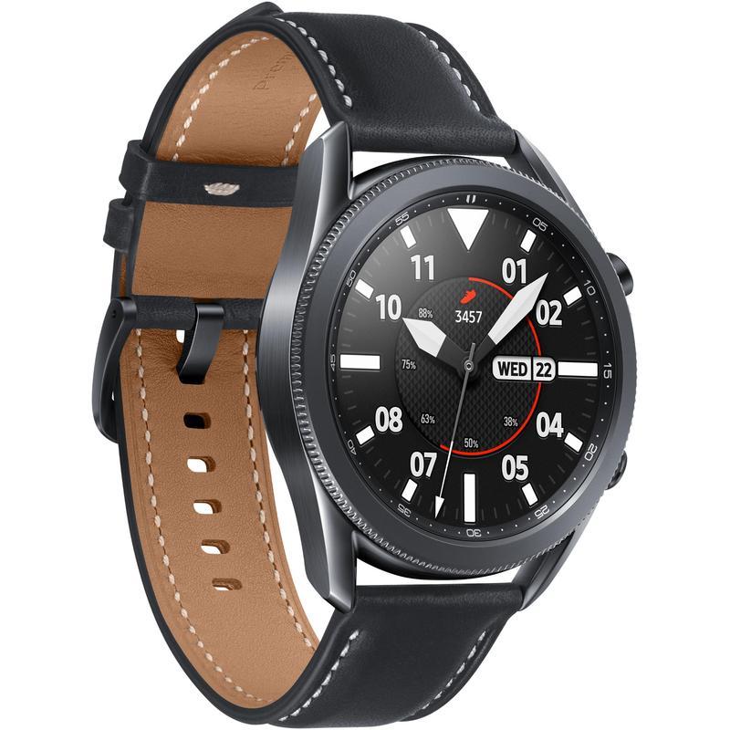 SAMSUNG Galaxy Watch3 Bluetooth (45mm) Mystic Black - 1.4' Super