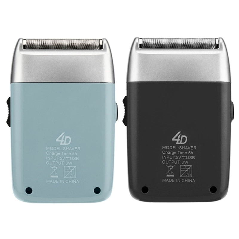 Powerful Rechargeable Shaver for Men Barber Foil Electric Shaver Beard