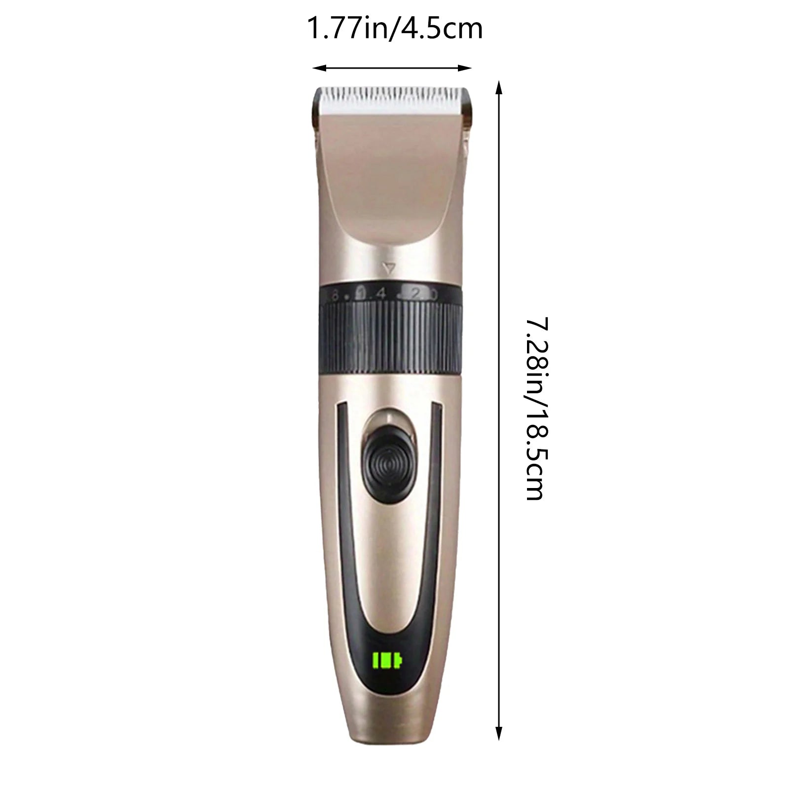 Hair Clippers for Men Portable Cordless Men Shaver with 3-9mm Guard