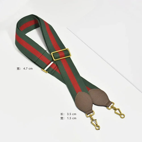 Nylon Weave Bag Strap Women Colored Straps for GUCCI Messenger