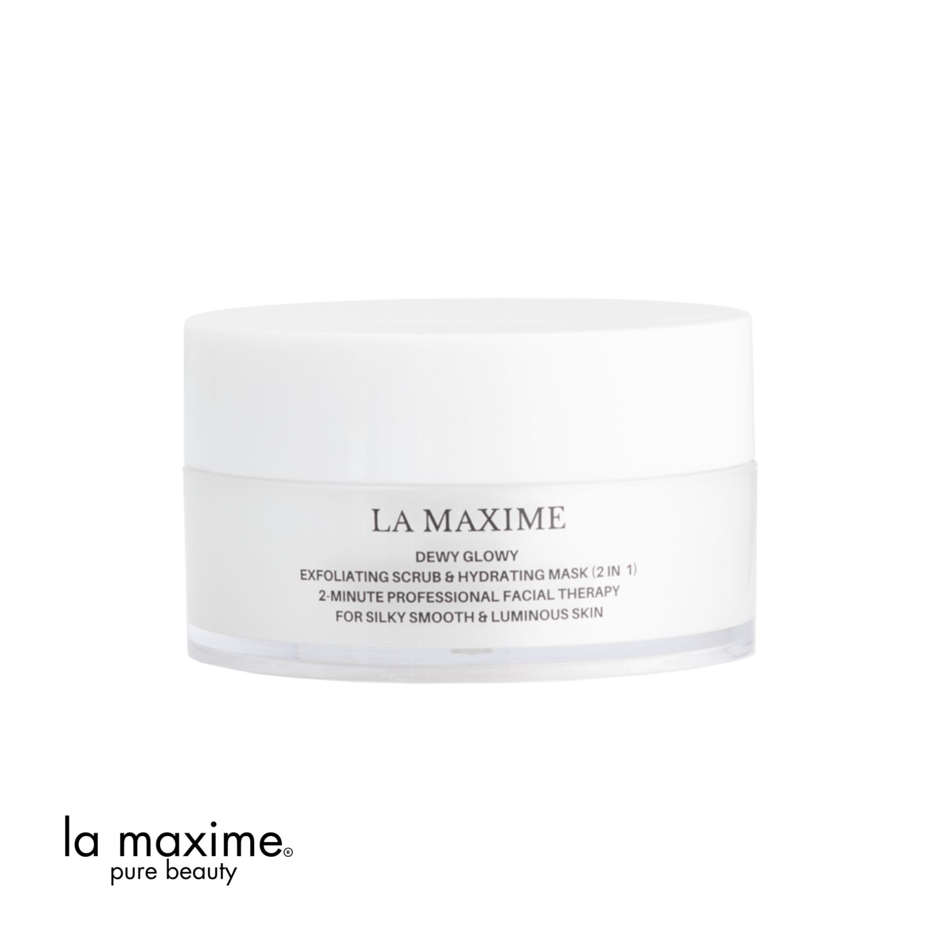 DEWY GLOWY EXFOLIATING SCRUB & HYDRATING MASK (2 IN 1)