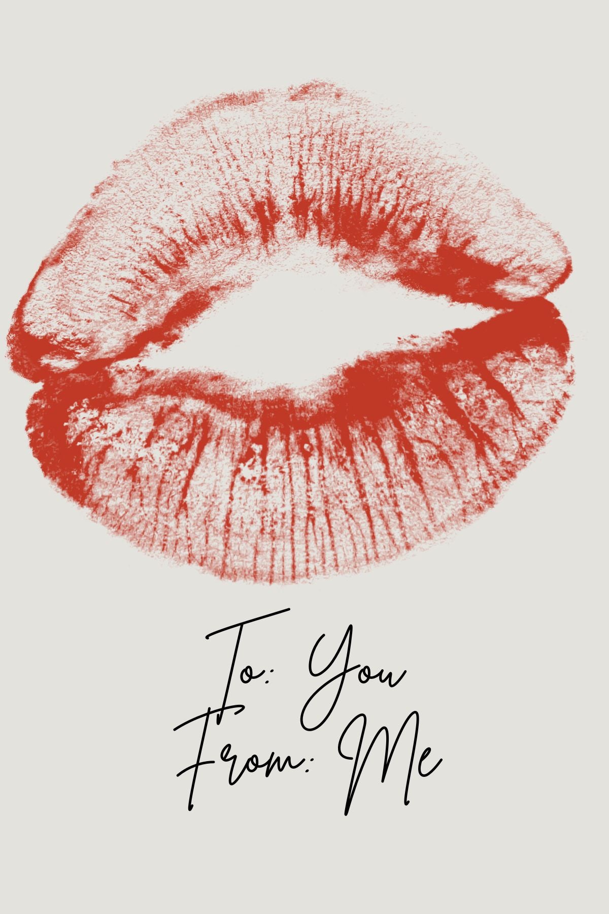 A Digital Kiss from Me to You