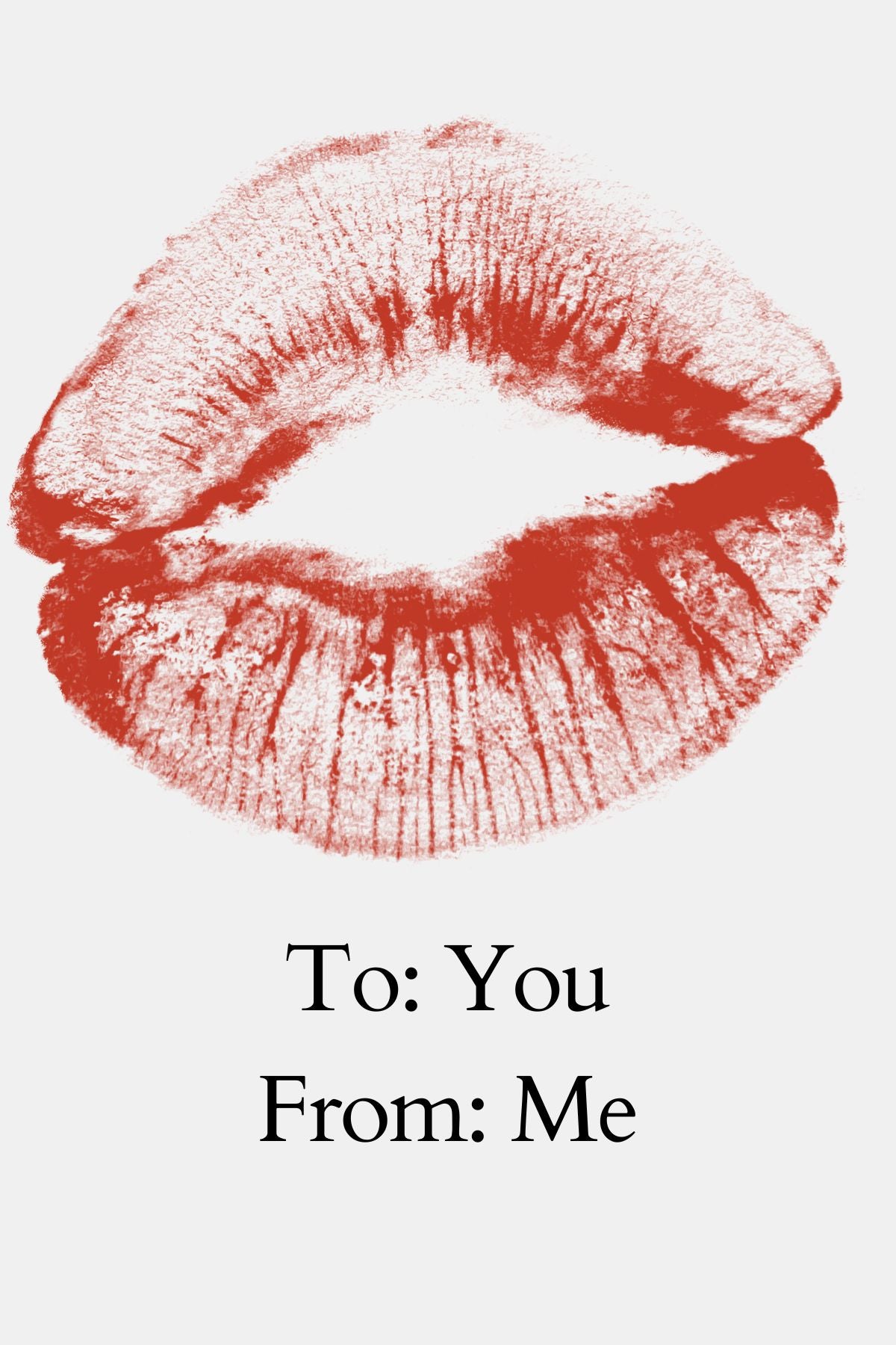 A Digital Kiss from Me to You